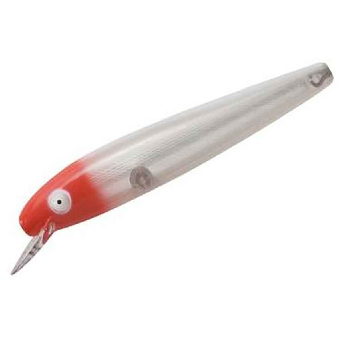 Bomber Wind Cheater Saltwater Lure, Silver/Red Head
