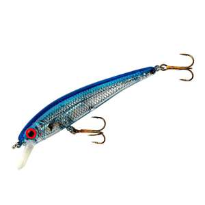 Bomber Suspending Pro Long A Rip Bait - Silver Flash/Blue Back, 9/16oz, 4-5/8in