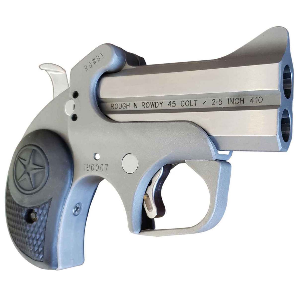 Bond Arms Barn Roughneck 45 Auto (ACP) 2.5in Stainless Pistol - 2 Rounds Bond Arms Barn Roughneck 45 Auto (ACP) 2.5in Stainless Pistol - 2 Rounds