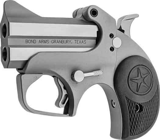 Bond Arms Roughneck 357 Magnum/38 Special 2.5in Stainless Steel Pistol - 2 Rounds Bond Arms Roughneck 357 Magnum/38 Special 2.5in Stainless Steel Pistol - 2 Rounds