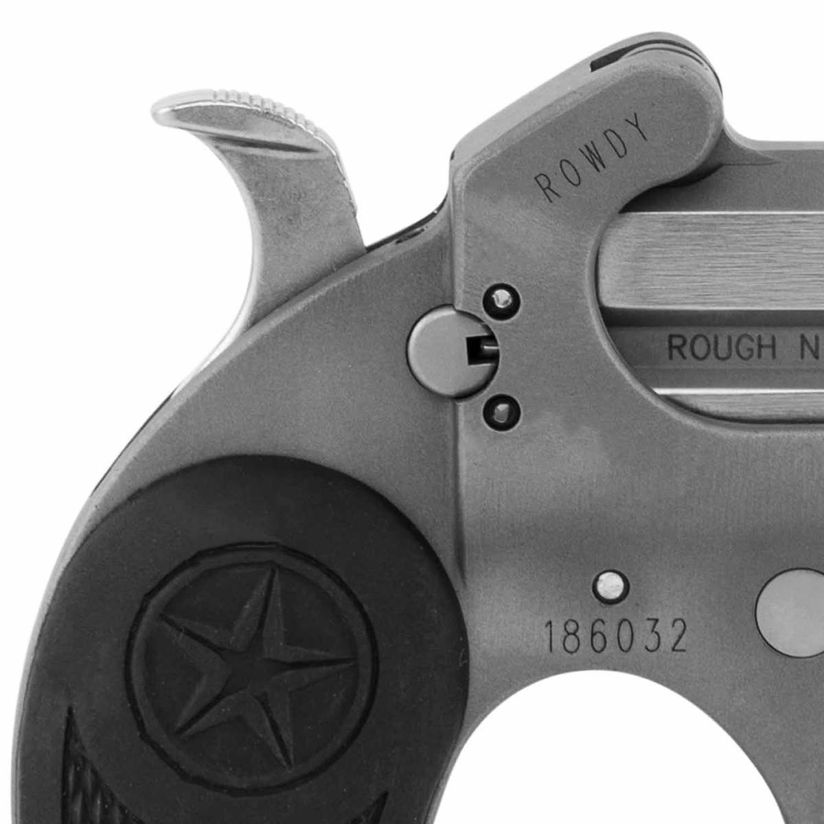 Bond Arms Rowdy BARW 45 (Long) Colt 3in Stainless Pistol - 2 Rounds Bond Arms Rowdy BARW 45 (Long) Colt 3in Stainless Pistol - 2 Rounds