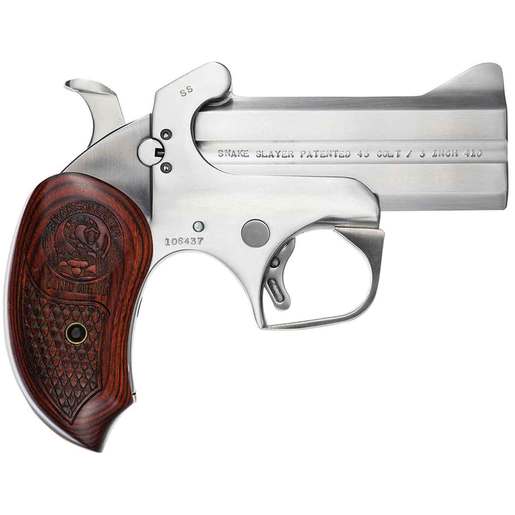 Bond Arms Snake Slayer 45 (Long) Colt 3.5in Stainless Handgun - 2 Rounds image