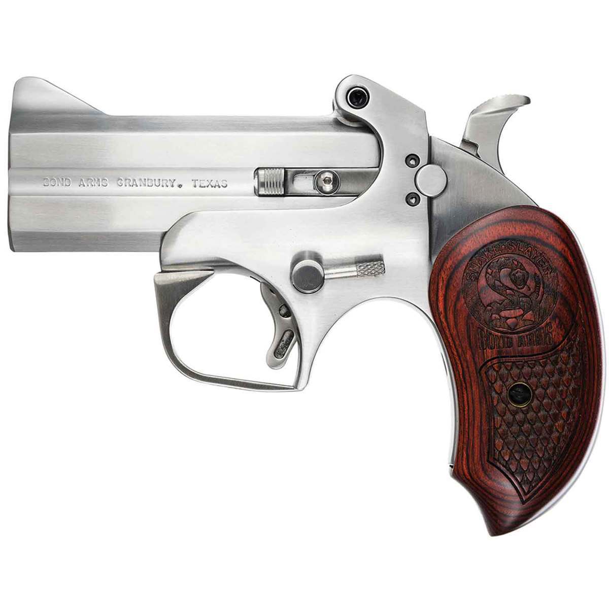 Bond Arms Snake Slayer 45 (Long) Colt 3.5in Stainless Handgun - 2 Rounds Bond Arms Snake Slayer 45 (Long) Colt 3.5in Stainless Handgun - 2 Rounds