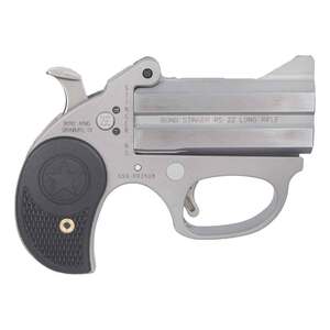 Bond Arms Stinger 22 Long Rifle 3in Stainless Break Action Pistol - 2 Rounds