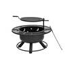 Bond Nightstar Fire Pit with Grill - Black