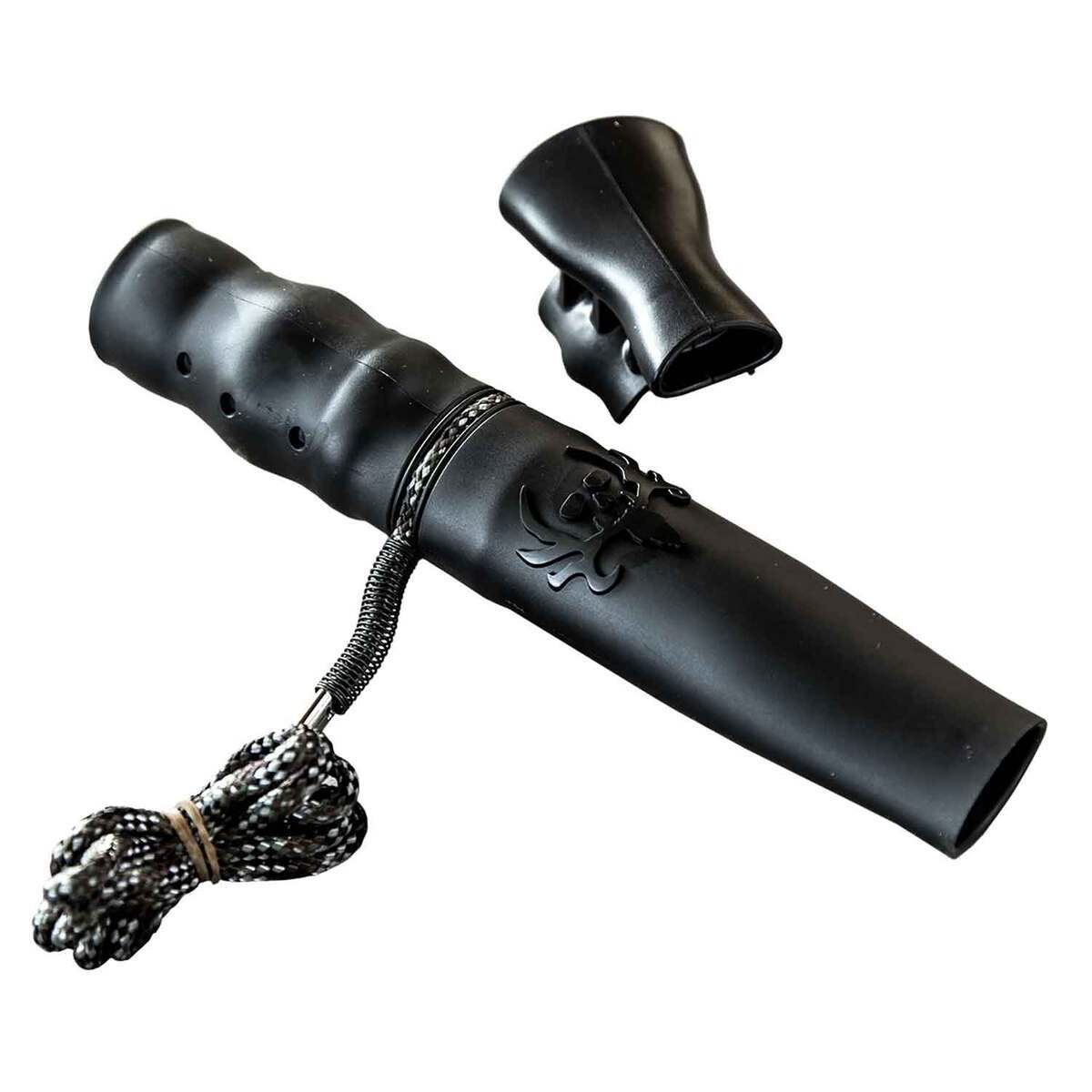 Bone Collector The Challenger w/ Snort Wheeze Grunt Tube Deer Call - Black Bone Collector The Challenger w/ Snort Wheeze Grunt Tube Deer Call - Black