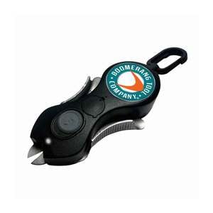 Boomerang Original Snip Braided Fishing Line Cutter w/ LED Light Fishing Tool - Black, 36in
