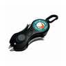 Boomerang Original Snip Braided Fishing Line Cutter w/ LED Light Fishing Tool - Black, 36in - Black