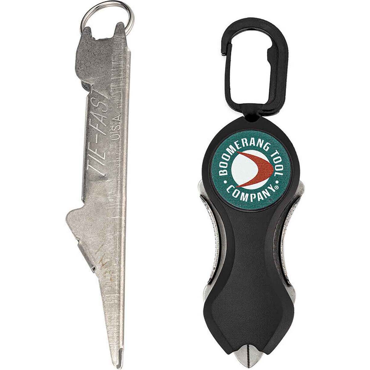 Boomerang Tie-Fast Knot Tool & Snip and Splice Kit - Silver Boomerang Tie-Fast Knot Tool & Snip and Splice Kit - Silver