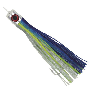 Boone Bait All Eye Rigged Saltwater Trolling Rig - Chartreuse Bright Green, 6-1/2in