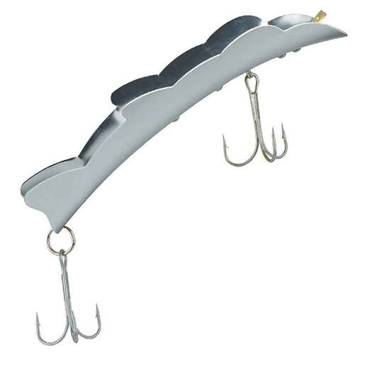 Boone Bait King Zig Saltwater Trolling Lure - Silver 2oz