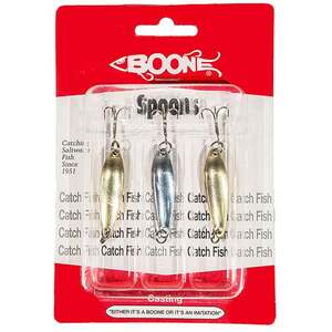 Boone Bait Metallic Casting Spoons