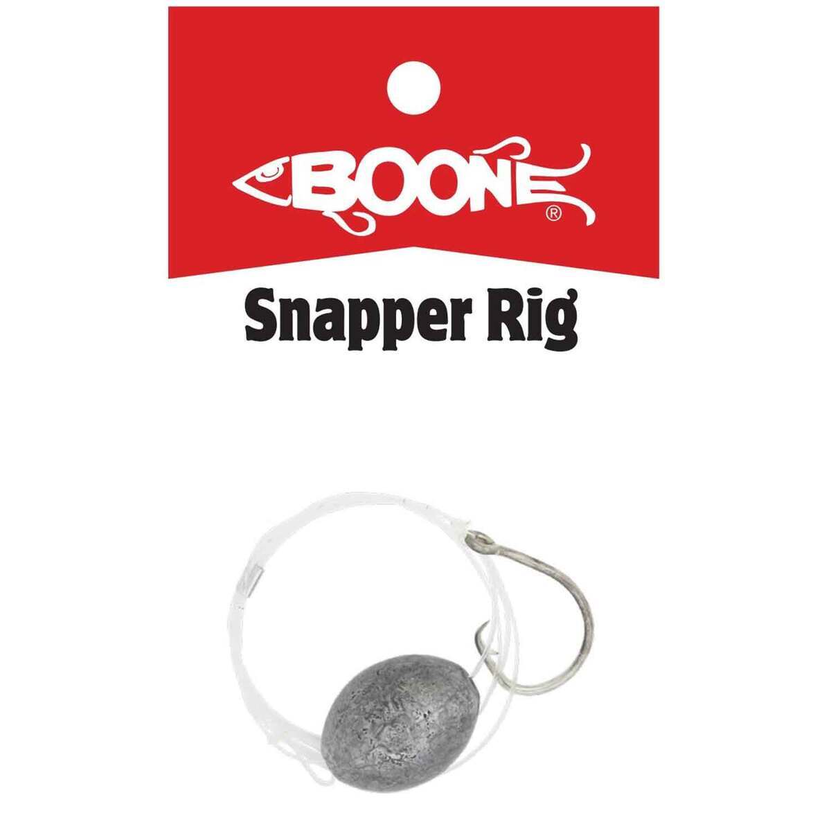 Double Hook Red Snapper Rig Boone Bait Snapper Hook Rig - 8oz, 80lb, 12/0 | Sportsman's Warehouse