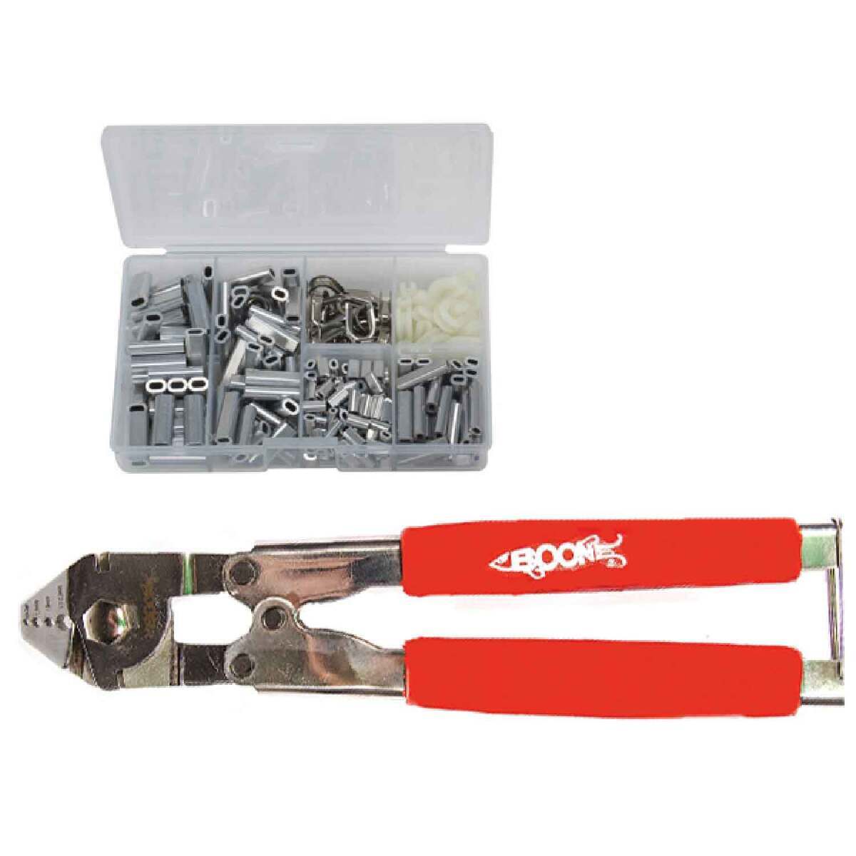 Boone Tool and Rigging Kit Fishing Tool Combo - Red, 10-1/4in - Red Boone Tool and Rigging Kit Fishing Tool Combo - Red, 10-1/4in - Red