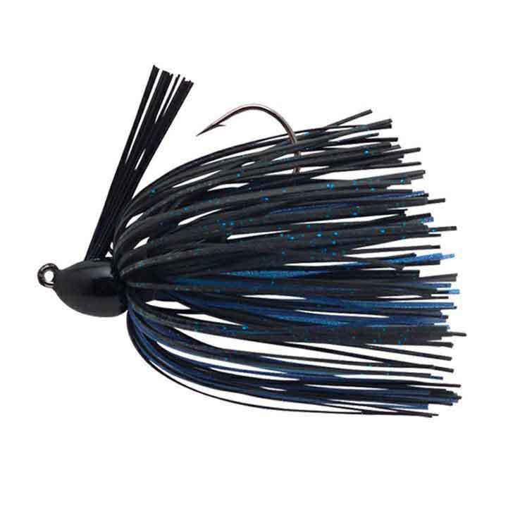 Booyah Baby Boo Flipping Jig - Black/Blue, 3/16oz - Black/Blue 3/O Booyah Baby Boo Flipping Jig - Black/Blue, 3/16oz - Black/Blue 3/O