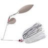 Booyah Counter Spin Spinner Bait - Silver Scale White, 3/8oz - Silver Scale White