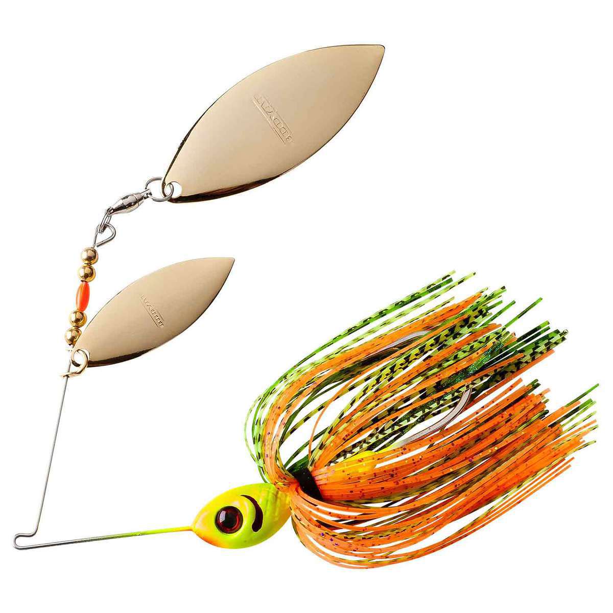 Booyah Double Willow Blade Spinnerbait - Perch, 3/8oz - Perch Booyah Double Willow Blade Spinnerbait - Perch, 3/8oz - Perch