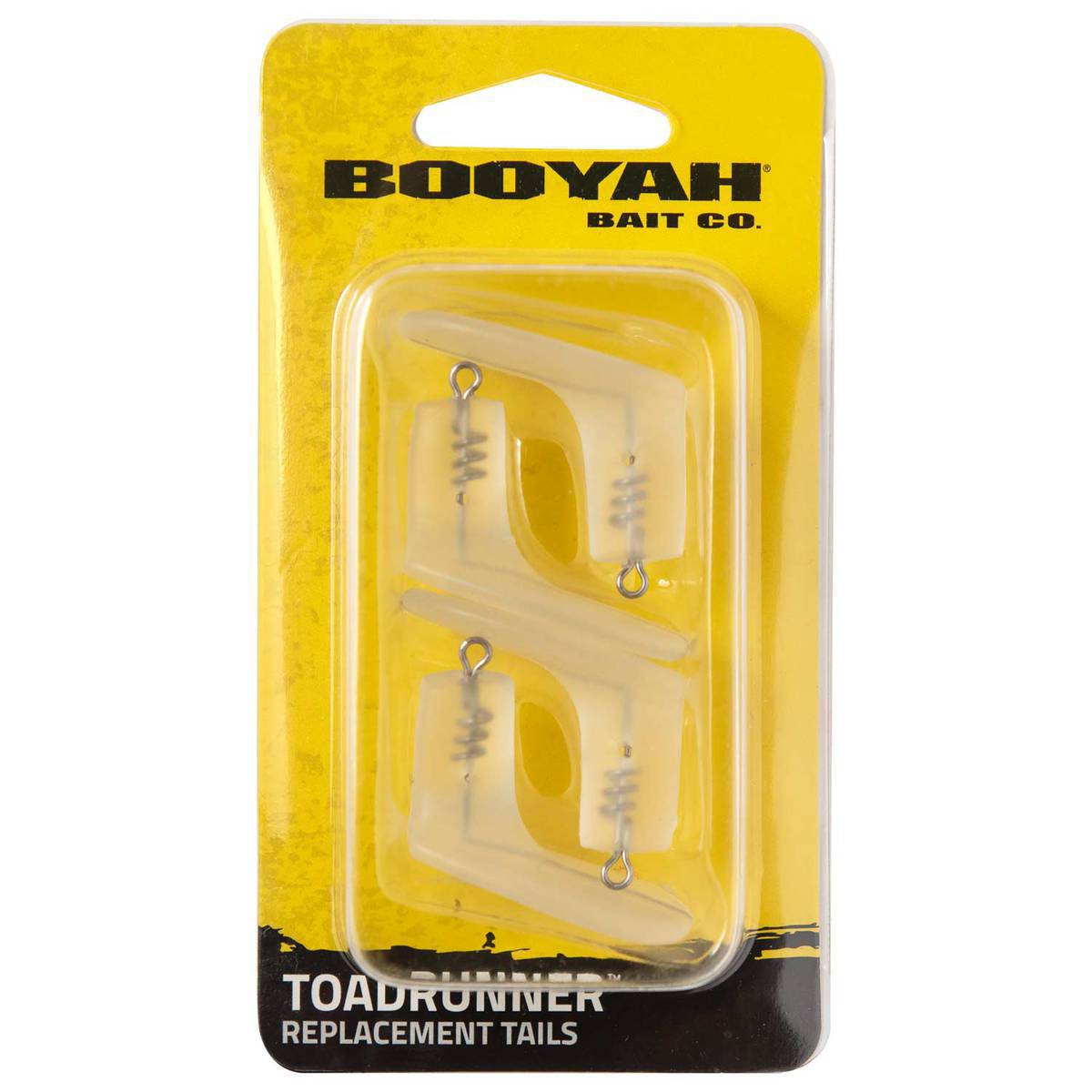 Booyah ToadRunner Hard Body Frog Replacement Tails - 4pk - Clear Booyah ToadRunner Hard Body Frog Replacement Tails - 4pk - Clear