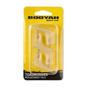 Booyah ToadRunner Hard Body Frog Replacement Tails - 4pk