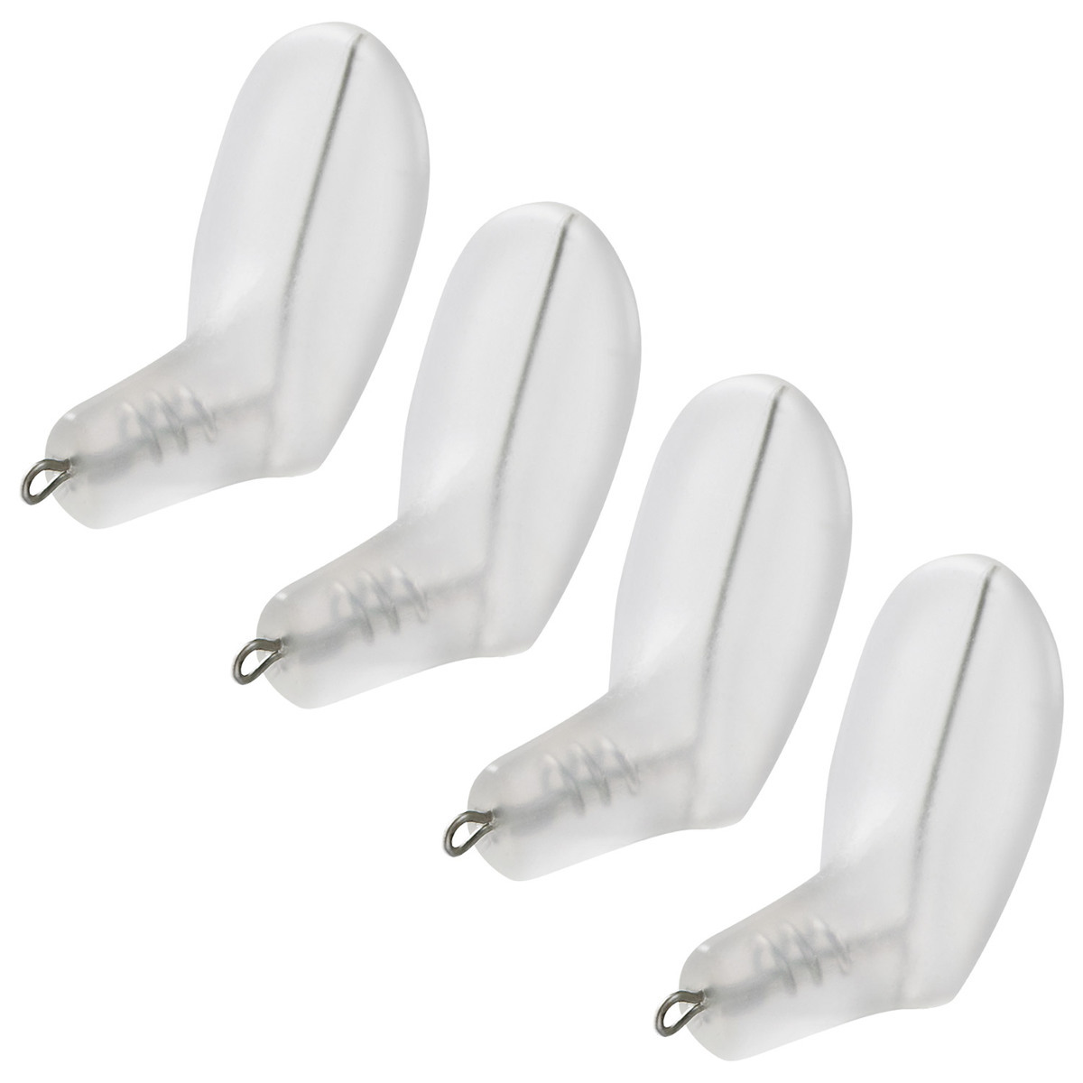 Booyah ToadRunner Jr. Hard Body Frog Replacement Tails - 4pk - Clear Booyah ToadRunner Jr. Hard Body Frog Replacement Tails - 4pk - Clear
