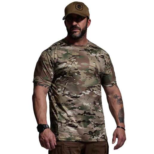 Born Primitive Men's Range Tactical Shirt - Multicam M