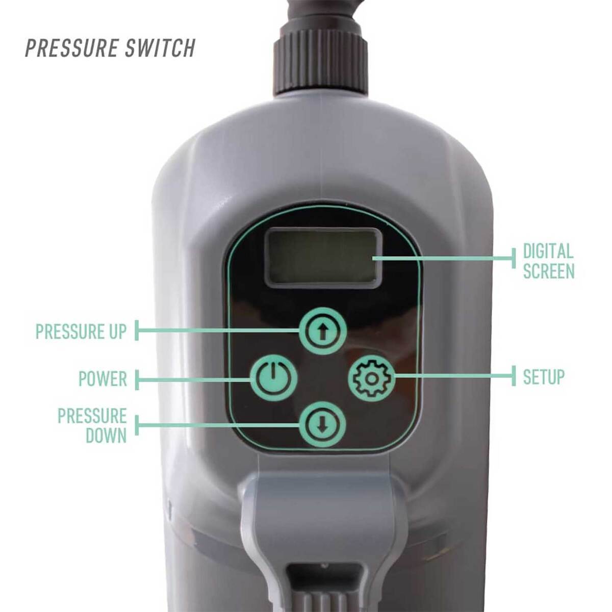 BOTE AeroPump Auto Electric Pump II - Grey BOTE AeroPump Auto Electric Pump II - Grey