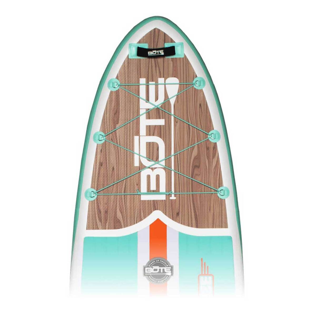 BOTE Breeze Aero Paddleboards - 10.6ft Brown - Classic Teak BOTE Breeze Aero Paddleboards - 10.6ft Brown - Classic Teak