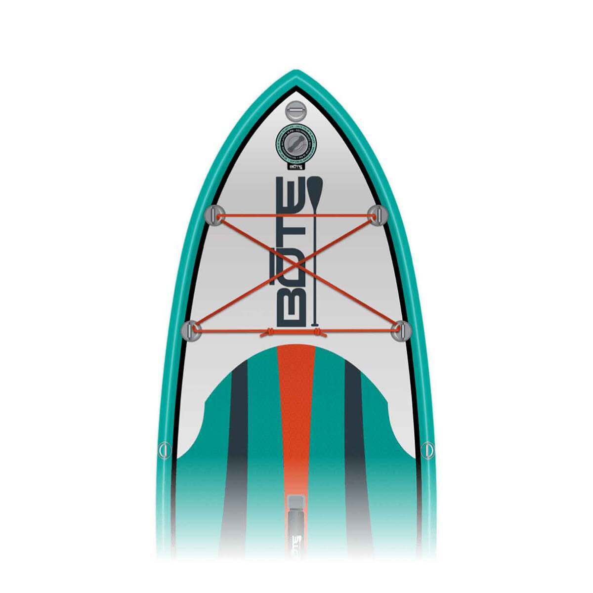 BOTE Flow Aero Kids Inflatable Paddleboard - 8ft Native Teal - Native Teal BOTE Flow Aero Kids Inflatable Paddleboard - 8ft Native Teal - Native Teal