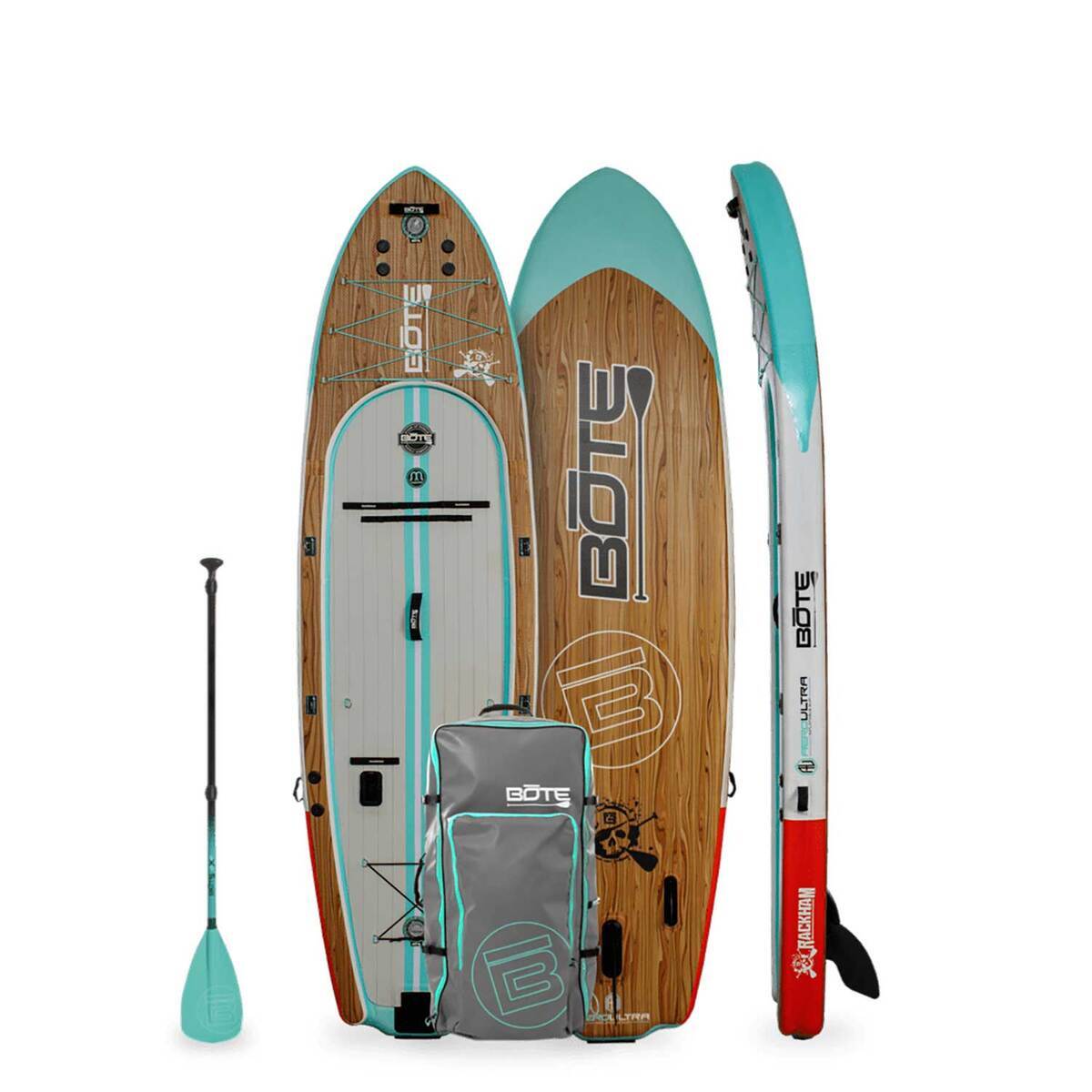 BOTE Rackham Aero Inflatable Paddleboard - 11ft Classic Cypress - Classic Cypress BOTE Rackham Aero Inflatable Paddleboard - 11ft Classic Cypress - Classic Cypress