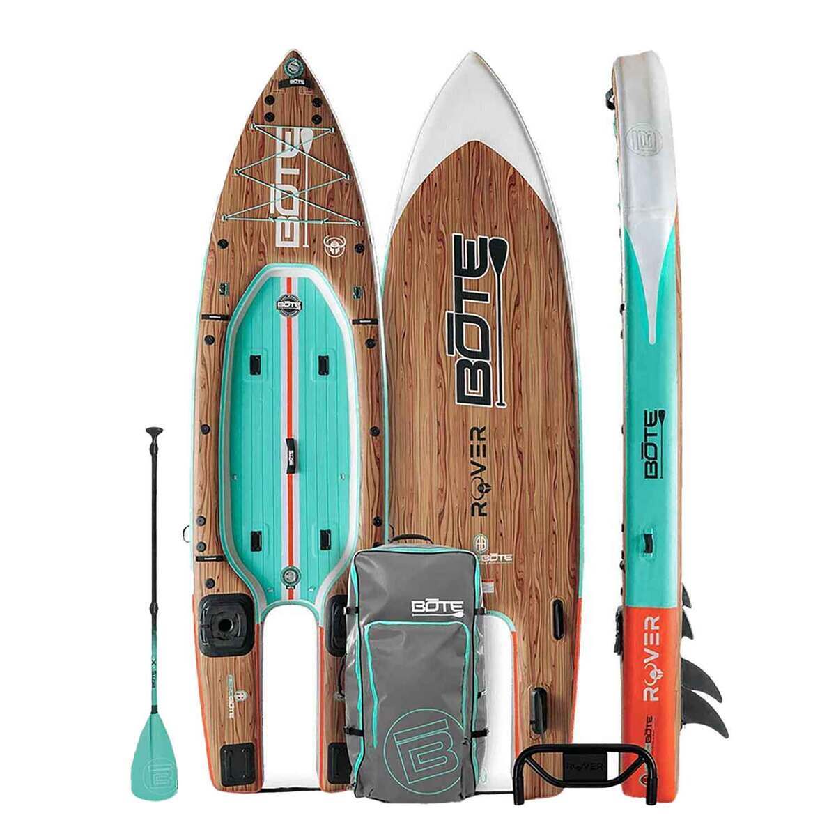 BOTE Rover Aero Inflatable Micro Skiff - 12.5ft Brown | Sportsman's ...