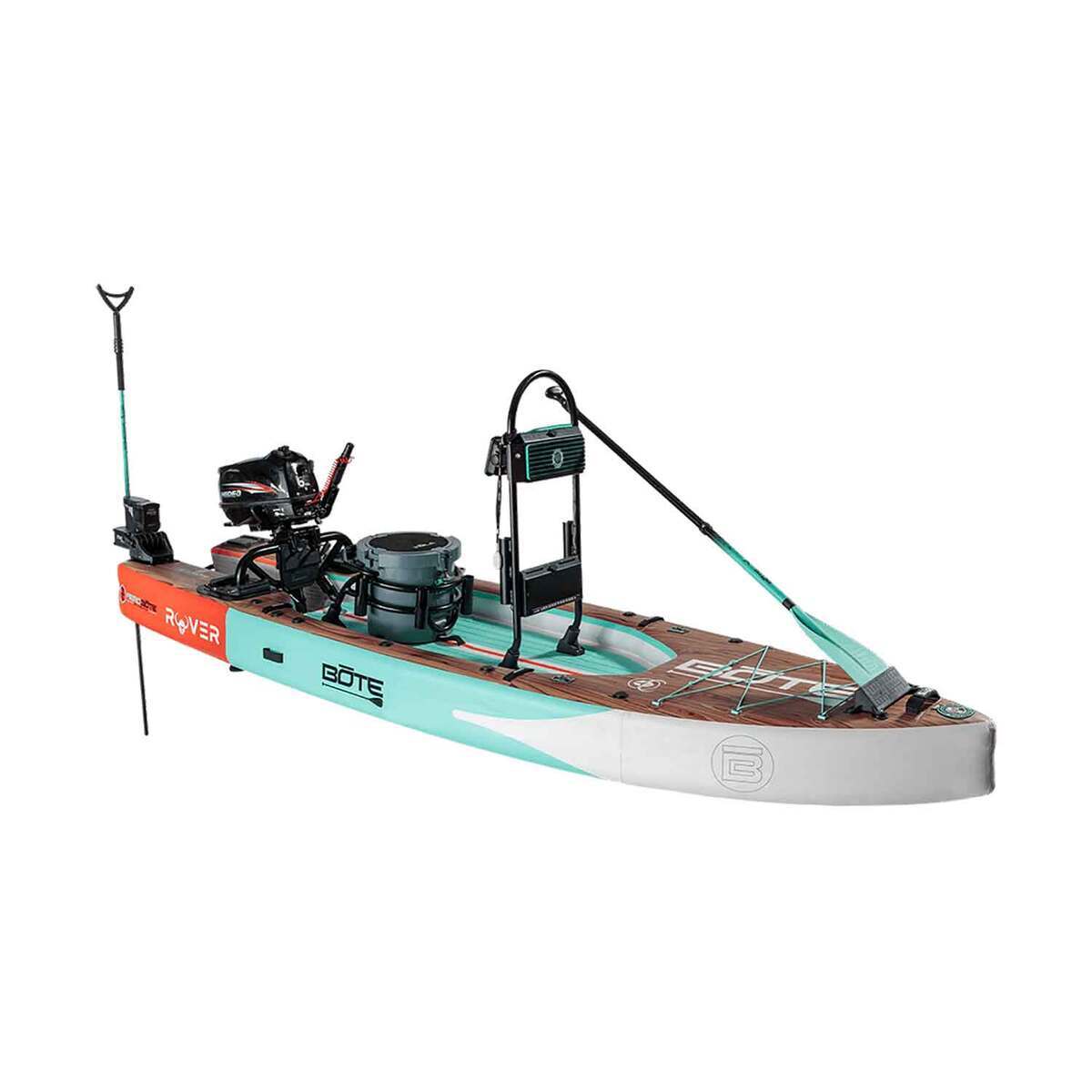 BOTE Rover Aero Inflatable Micro Skiff Paddleboard - 12.5ft Classic ...