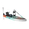 BOTE Rover Aero Inflatable Micro Skiff Paddleboard - 12.5ft Classic Teak - Classic Teak