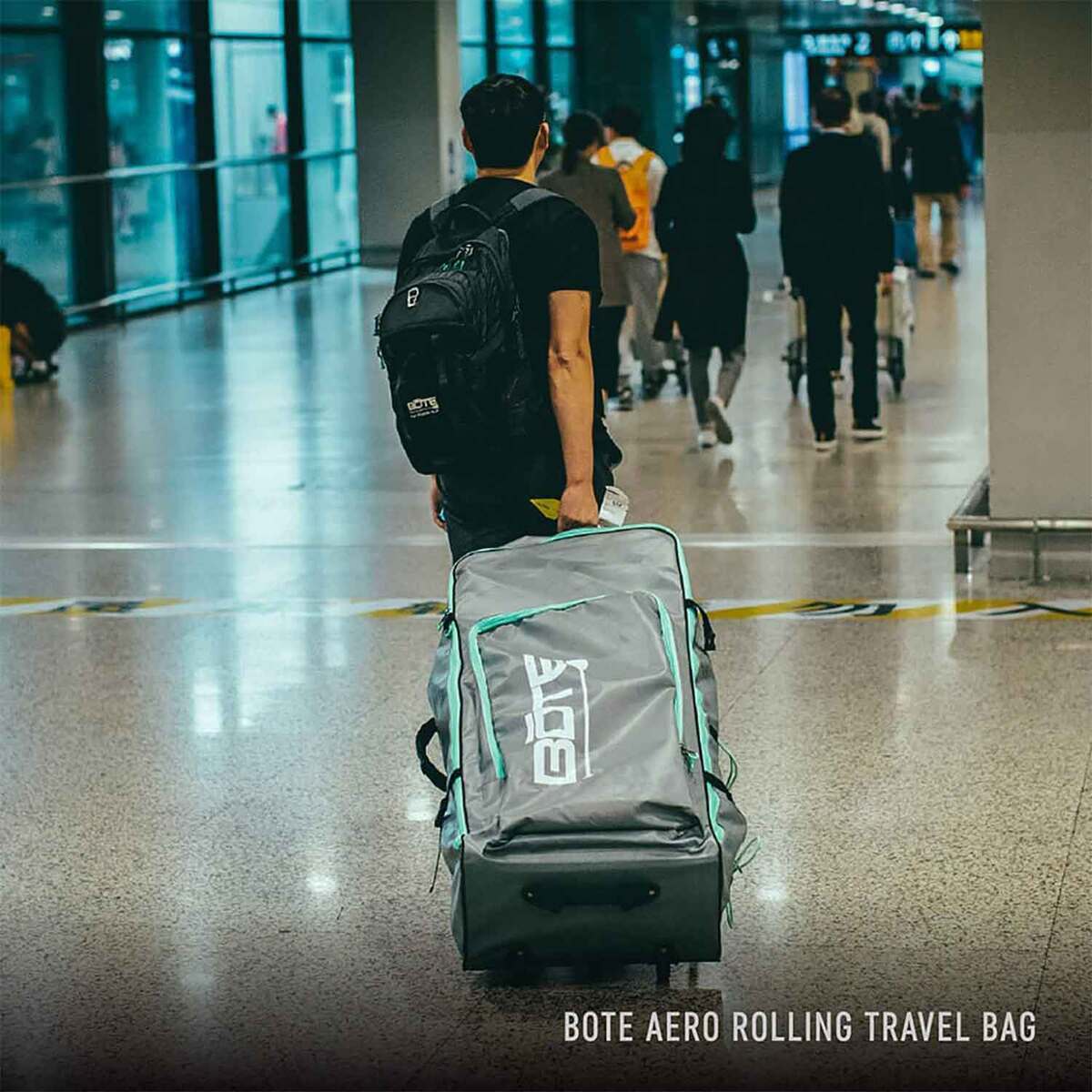 BOTE Rover Aero Inflatable Micro Skiff Paddleboard - 12.5ft Classic ...