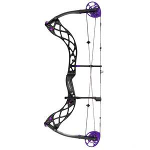 Bowtech Carbon Rose 50lbs Right Hand Black Bow - RAK Package