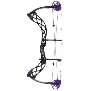 Bowtech Carbon Rose 50lbs Right Hand Black Bow - RAK Package Bowtech Carbon Rose 50lbs Right Hand Black Bow - RAK Package