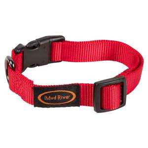 Mud River Large/X-Large Puppy Collar - Red