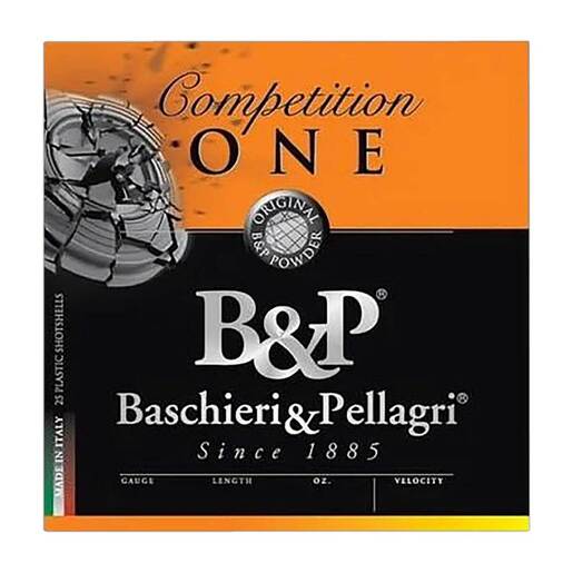 B&P Competition One 12 Gauge 2.75in #9 1oz Shotshells Ammo - 25 Rounds #9 25 Rounds #9 Ammo