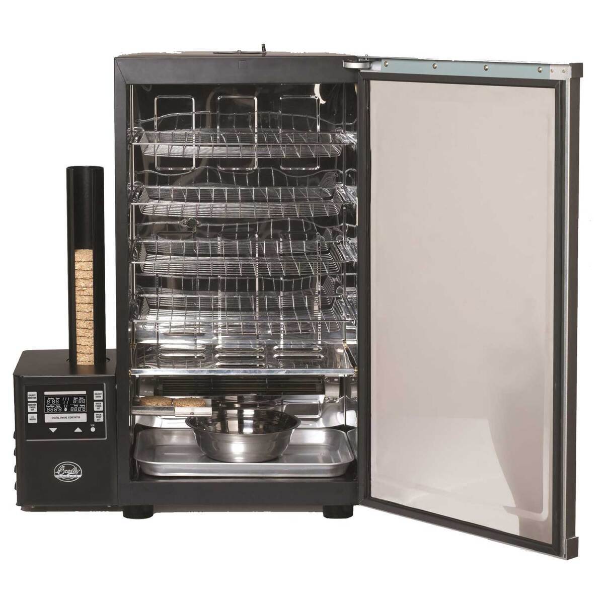 Bradley Digital Electric Smoker - Silver - Silver Bradley Digital Electric Smoker - Silver - Silver
