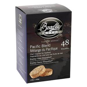 Bradley Smoker 48 Pack Pacific Blend Wood Chip Bisquettes
