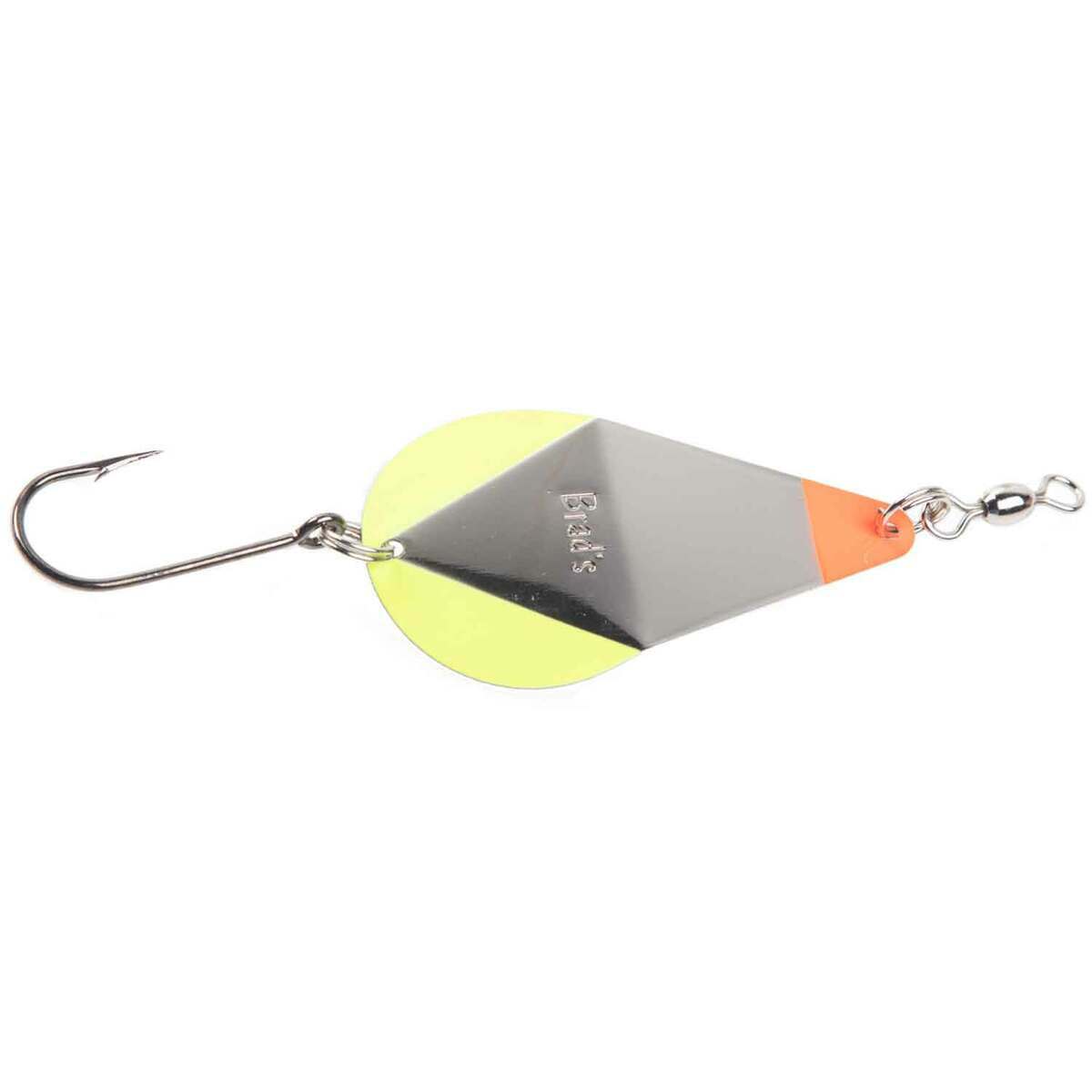 Brad's Killer Fishing Gear Mini SS Wobbler Trolling Spoon Brad's Killer Fishing Gear Mini SS Wobbler Trolling Spoon