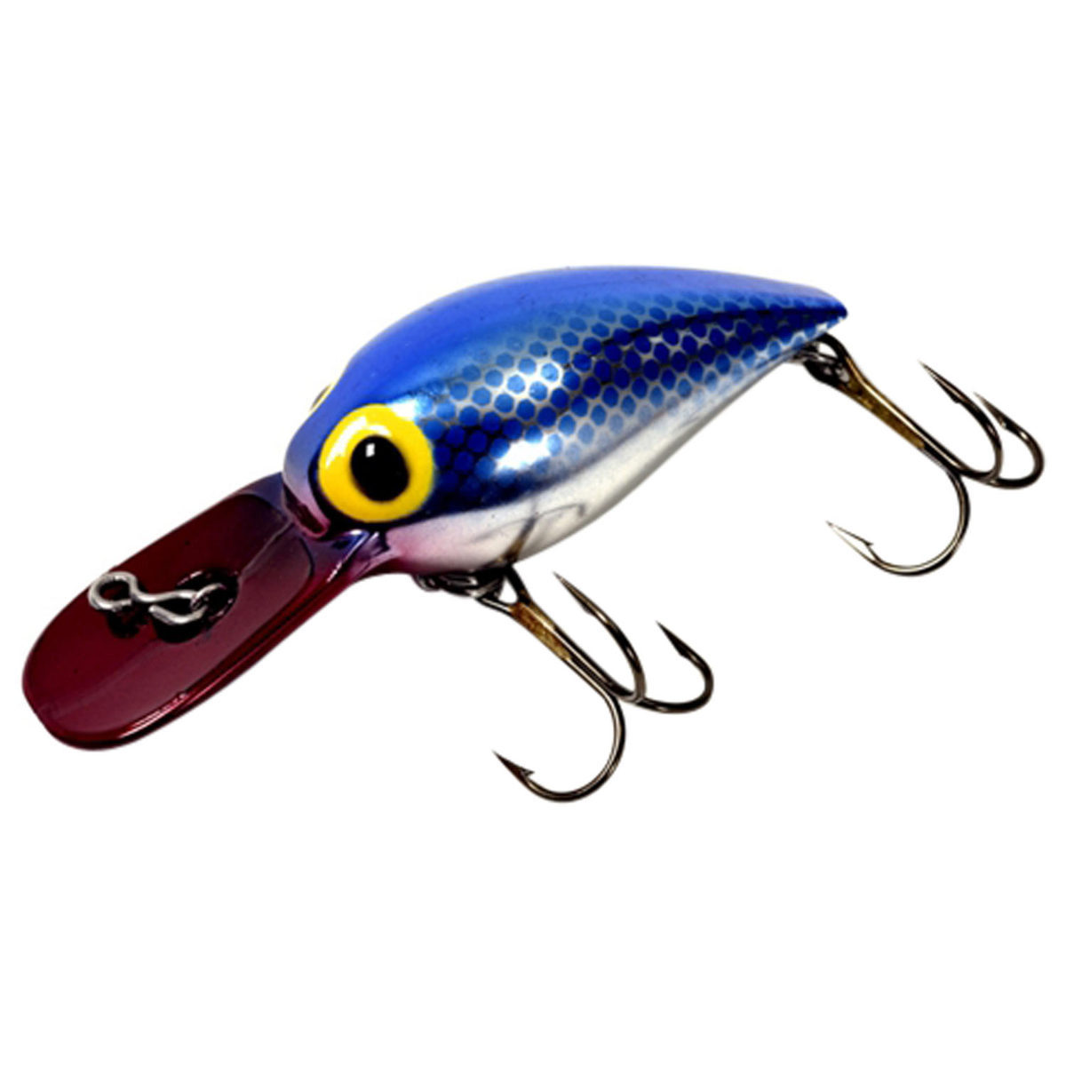 Brad's Little Wiggler Medium Diving Crankbait - Blue Pirate, 1/5oz, 2in - Blue Pirate Brad's Little Wiggler Medium Diving Crankbait - Blue Pirate, 1/5oz, 2in - Blue Pirate