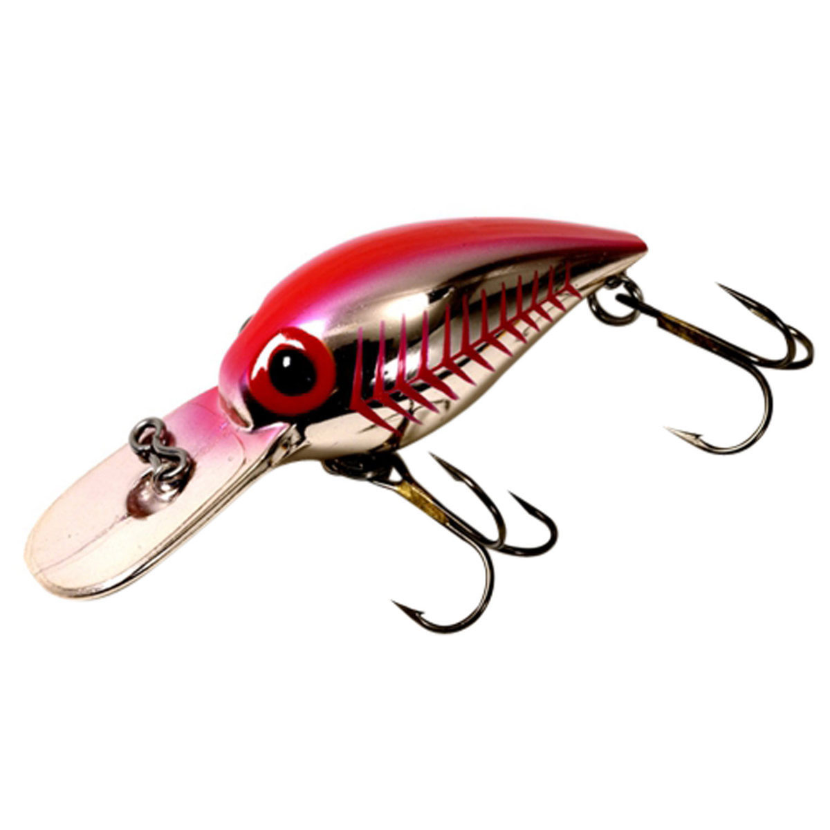 Brad's Little Wiggler Medium Diving Crankbait - Fluorescent Orange Back and Herringbone, 1/5oz, 2in - Fluorescent Orange Back and Herringbone Brad's Little Wiggler Medium Diving Crankbait - Fluorescent Orange Back and Herringbone, 1/5oz, 2in - Fluorescent Orange Back and Herringbone