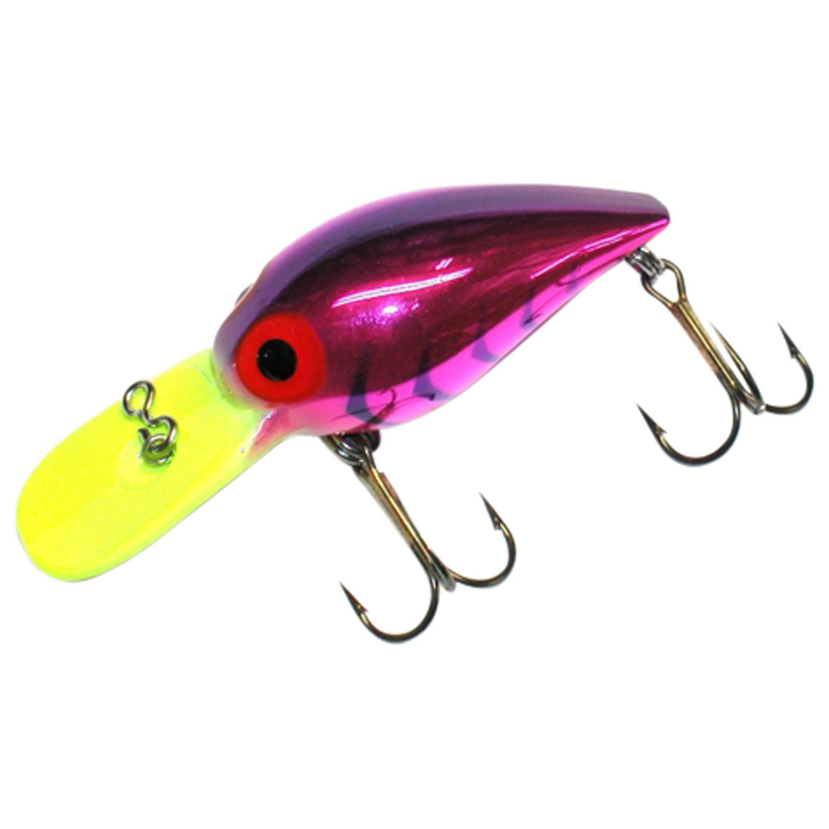 Brad's Magnum Wiggler Extra Deep Diving Crankbait - Cerise with Purple Herringbone, 3/4oz, 3-3/4in - Cerise with Purple Herringbone Brad's Magnum Wiggler Extra Deep Diving Crankbait - Cerise with Purple Herringbone, 3/4oz, 3-3/4in - Cerise with Purple Herringbone