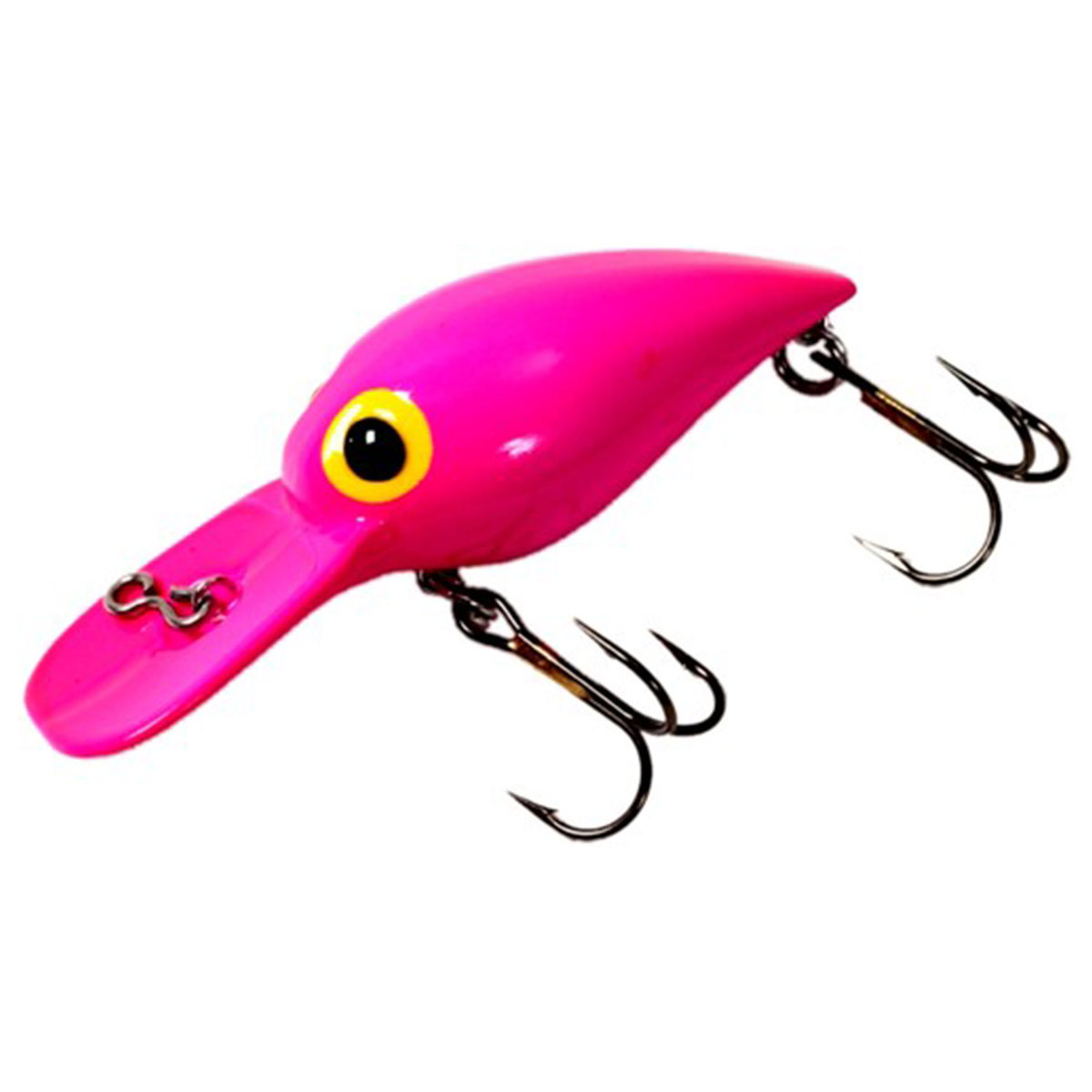Brad's Magnum Wiggler Extra Deep Diving Crankbait - Fluorescent Pink, 3/4oz, 3-3/4in - Fluorescent Pink Brad's Magnum Wiggler Extra Deep Diving Crankbait - Fluorescent Pink, 3/4oz, 3-3/4in - Fluorescent Pink