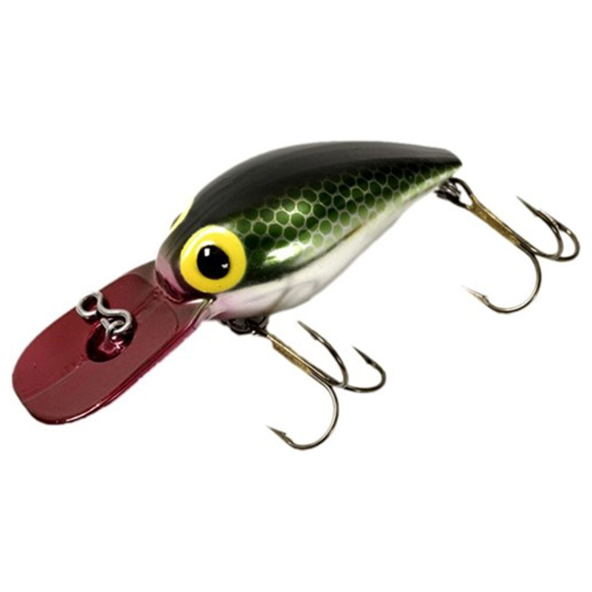Brad's Magnum Wiggler Extra Deep Diving Crankbait - Green Pirate, 3/4oz, 3-3/4in - Green Pirate Brad's Magnum Wiggler Extra Deep Diving Crankbait - Green Pirate, 3/4oz, 3-3/4in - Green Pirate