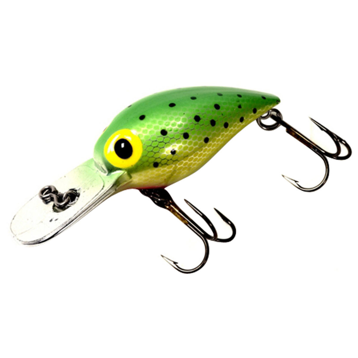Brad's Magnum Wiggler Extra Deep Diving Crankbait - Green Speck, 3/4oz, 3-3/4in - Green Speck Brad's Magnum Wiggler Extra Deep Diving Crankbait - Green Speck, 3/4oz, 3-3/4in - Green Speck