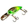 Brad's Magnum Wiggler Extra Deep Diving Crankbait - Metallic Silver with Chartreuse, 3/4oz, 3-3/4in - Metallic Silver with Chartreuse
