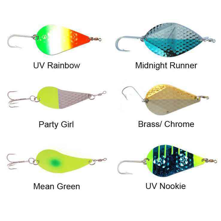 Brad's Mini Extreme Wobbler Trolling Spoon Brad's Mini Extreme Wobbler Trolling Spoon