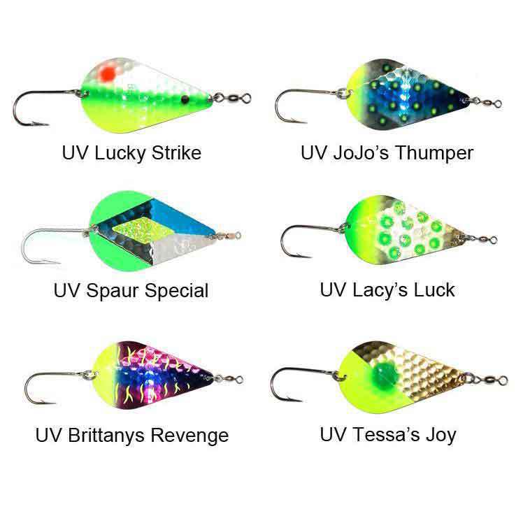 Brad's Mini Extreme Wobbler Trolling Spoon Brad's Mini Extreme Wobbler Trolling Spoon