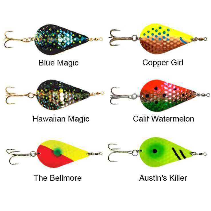 Brad's Mini Extreme Wobbler Trolling Spoon Brad's Mini Extreme Wobbler Trolling Spoon